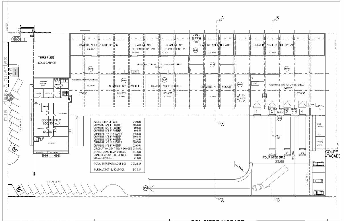 Entrepôt classe b Thiais 7005m² Location entrepôt classe b Thiais Val-de-Marne OLLOG2423837 1